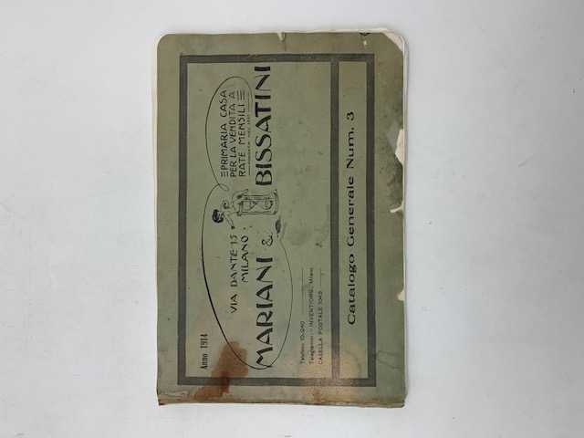 Mariani & Bissatini. Catalogo generale num. 3, anno 1914